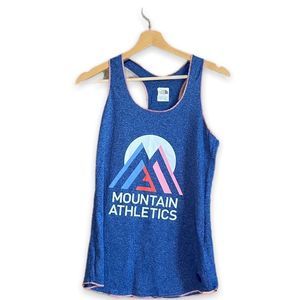 The North Face Tank Racerback in Blue Sz S